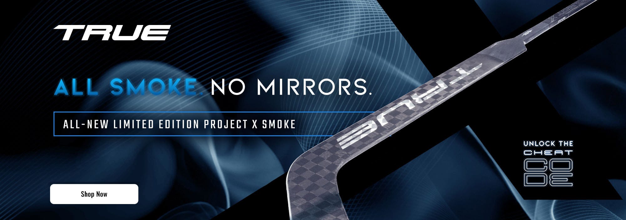 True Project X Smoke Limited Edition Goalie Sticks