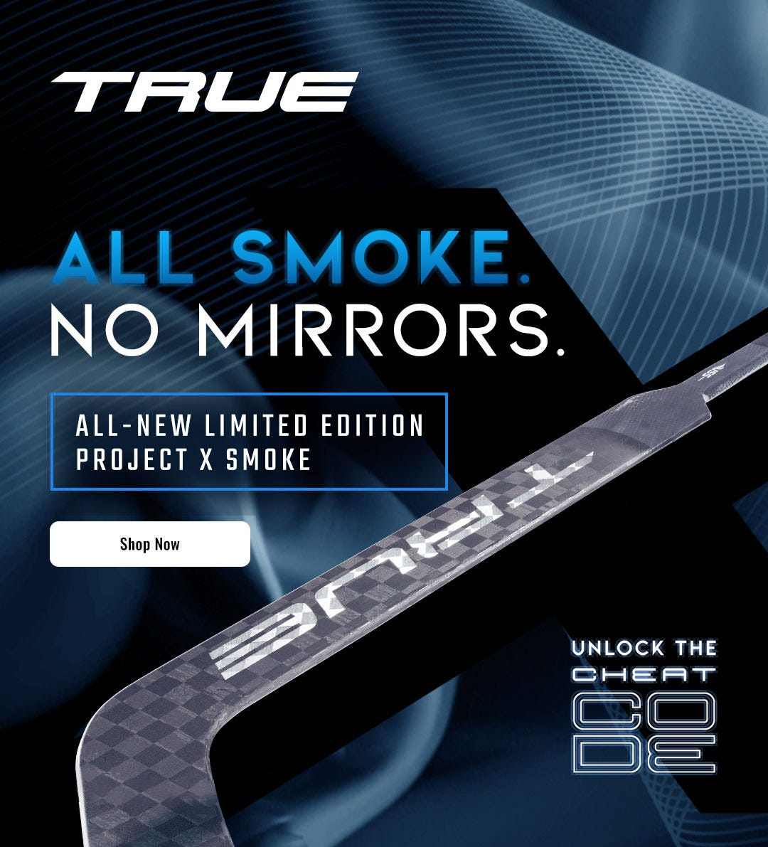 True Project X Smoke Limited Edition Goalie Sticks