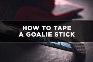 How to Tape a Goalie Stick