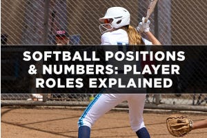 softball positions and numbers