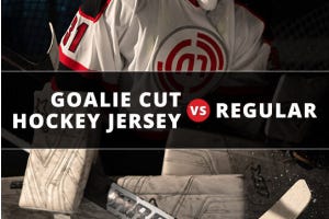 Goalie Cut Hockey Jersey vs Regular: What's the Difference?