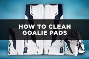 How to Clean Goalie Pads: Remove Hockey Puck Marks & Stains