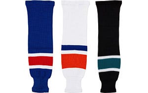 Monkeysports Carolina Hurricanes Mesh Hockey Socks in Red Size Junior