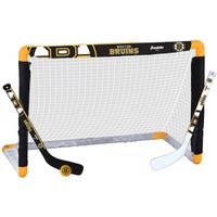 Franklin Boston Bruins NHL Mini Hockey Goal Set Size 28in. Wide x 20in. High x 12in. Deep