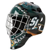 Franklin GFM 1500 San Jose Sharks Goalie Face Mask in Green