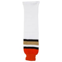 Monkeysports Anaheim Ducks Knit Hockey Socks in White Size Senior