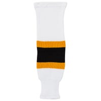 Monkeysports Boston Bruins Knit Hockey Socks in White Size Youth