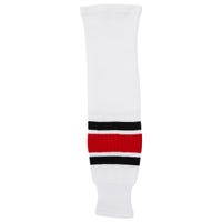 Monkeysports Carolina Hurricanes Knit Hockey Socks in White Size Junior