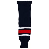 Monkeysports Columbus Blue Jackets Knit Hockey Socks in Navy Size Youth