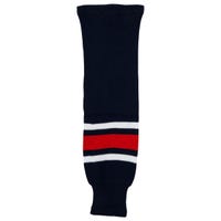 Monkeysports Columbus Blue Jackets Knit Hockey Socks in Navy Size Junior