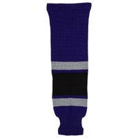 Monkeysports Los Angeles Kings Knit Hockey Socks in Purple Size Junior