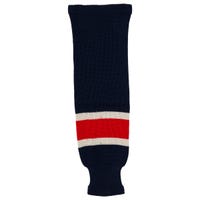 Monkeysports New York Rangers Knit Hockey Socks in Navy Size Junior