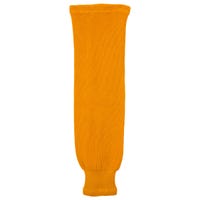 Monkeysports Solid Color Knit Hockey Socks in Gold Size Junior