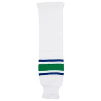 Monkeysports Vancouver Canucks Knit Hockey Socks in White Size Senior