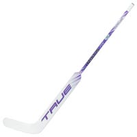 True HZRDUS PX Pro Return Senior Goalie Stick in White/Purple Size 27in