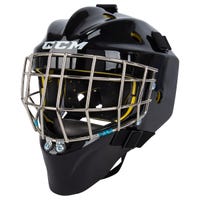 CCM Axis A1.5 Youth Certified Straight Bar Goalie Mask in Black