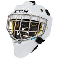 CCM Axis A1.5 Youth Certified Straight Bar Goalie Mask in White