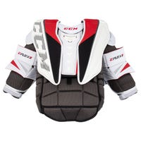 CCM Extreme Flex 5 Pro Senior Goalie Chest & Arm Protector in Grey/Red Size Medium