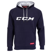 CCM Core Senior Pullover Hoddie in Navy/White Size Medium