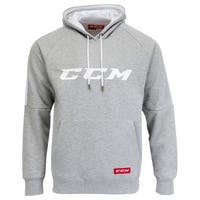CCM Core Senior Pullover Hoddie in Grey/White Size Medium