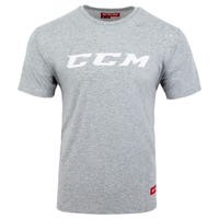 CCM Core Senior Short Sleeve T-Shirt in Grey/White Size Small