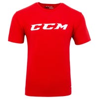 CCM Core Senior Short Sleeve T-Shirt in Red/White Size X-Large