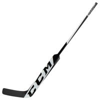 CCM Extreme Flex E5.5 Senior Goalie Stick in White/Black Size 25in