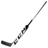 CCM Extreme Flex E5.5 Junior Goalie Stick in White/Black Size 23in