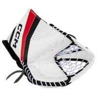 CCM YTFlex 3 Youth Goalie Glove in White/Red/Black