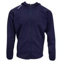 CCM Premium Tech Fleece Adult Full Zip Hoodie in Navy Size Large