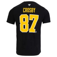 Fanatics Pittsburgh Penguins Adult Short Sleeve T-Shirt in Crosby - Black Size Medium