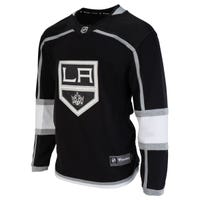 Fanatics Los Angeles Kings Premier Breakaway Blank Adult Hockey Jersey in Black/White Size X-Small
