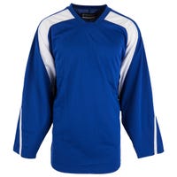 Monkeysports Premium Senior Practice Hockey Jersey in Royal White Size Medium