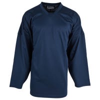 Monkeysports Solid Color Youth Practice Hockey Jersey in Navy Size Large/X-Large