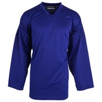 Monkeysports Solid Color Senior Practice Hockey Jersey in Purple Size Goal Cut (Intermediate)