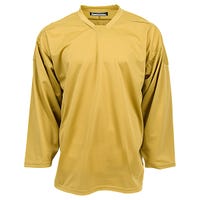 Monkeysports Solid Color Youth Practice Hockey Jersey in Vegas Gold Size Large/X-Large