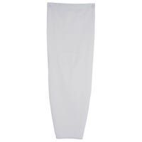 Monkeysports SS Solid Color Mesh Hockey Socks in White Size Youth