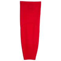 Monkeysports SS Solid Color Mesh Hockey Socks in Red Size Youth