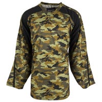 Monkeysports Premium Youth Practice Hockey Jersey in Camo/Black Size Small/Medium