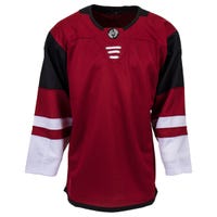 Monkeysports Arizona Coyotes Uncrested Junior Hockey Jersey in Burgundy Size Goal Cut (Junior)