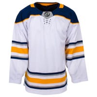 Monkeysports Buffalo Sabres Uncrested Adult Hockey Jersey in White Size Small