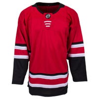 Monkeysports Carolina Hurricanes Uncrested Junior Hockey Jersey in Red Size Small/Medium