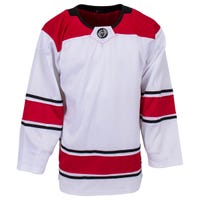 Monkeysports Carolina Hurricanes Uncrested Junior Hockey Jersey in White Size Small/Medium