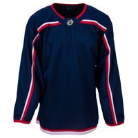 Monkeysports Columbus Blue Jackets Uncrested Adult Hockey Jersey in Navy Size X-Large
