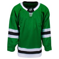 Monkeysports Dallas Stars Uncrested Junior Hockey Jersey in Green Size Goal Cut (Junior)