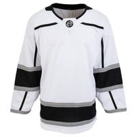Monkeysports Los Angeles Kings Uncrested Junior Hockey Jersey in White Size Small/Medium