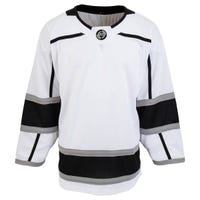 Monkeysports Los Angeles Kings Uncrested Adult Hockey Jersey in White Size Medium