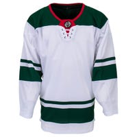 Monkeysports Minnesota Wild Uncrested Junior Hockey Jersey in White Size Large/X-Large