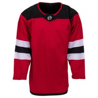 Monkeysports New Jersey Devils Uncrested Junior Hockey Jersey in Red Size Large/X-Large