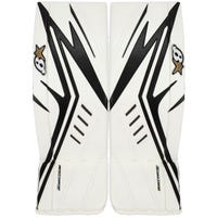 Brians Brian's Optik X2 Senior Goalie Leg Pads in White/Black Size 34+1in